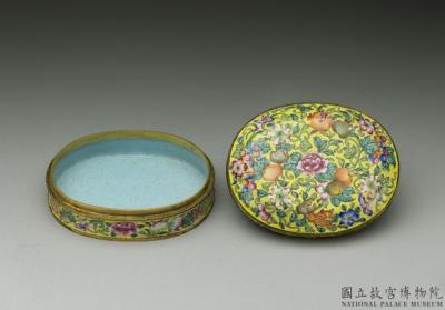 图片[3]-Copper-body painted enamel box, Qing dynasty, Qianlong reign (1736-1795)-China Archive